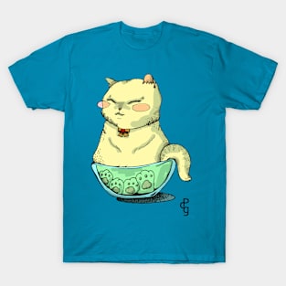 Bowl cat T-Shirt